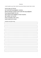 Vorschau - Arbeitsblätter - Fehlertext A1 - Deckblatt