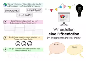 Vorschau - Merkblätter - Merkheft Präsentation im Programm Power-Point - Seite 1