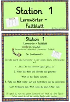 Vorschau - Arbeitsblätter - Lernworttraining an 6 Stationen - Seite 2