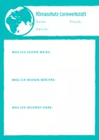 Vorschau - Unterrichtsreihen - die Klimaschutz-Lernwerkstatt / Klima-Material - Seite 1