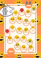 Vorschau - Arbeitsblätter - Brettspiel Gefühle - DaF/DaZ Remote/Digital für Kinder - Seite 2