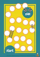 Vorschau - selbst erstellte Cliparts/Grafiken - Brettspiel Vorlage DaF/DaZ Remote/Digital für Kinder - Seite 2