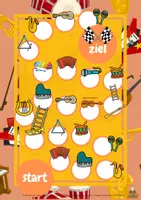 Vorschau - Arbeitsblätter - Instrumente - Brettspiel A4 zum Deutsch lernen - Seite 3