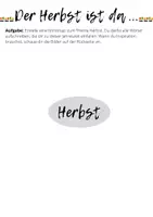 Vorschau - Arbeitsblätter - Materialpaket Herbstlyrik - Seite 1