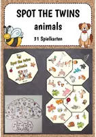 Vorschau - Spiele - Spot the twins - animals (Spiel) - Deckblatt