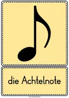 Vorschau - Präsentationen/Tafelbilder - Notenwerte - Wort- und Bildkarten (Tafelmaterial) - Seite 2