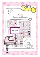 Vorschau - Spiele - Kochen und Backen - Anlaut Domino (Thema Gesunde Ernährung) - Deckblatt