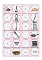 Vorschau - Spiele - Kochen und Backen - Anlaut Domino (Thema Gesunde Ernährung) - Seite 3