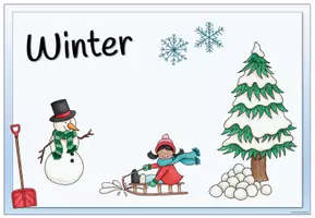 Vorschau - Poster - Winter - Flashcards, Poster & Games (Englisch + DaZ) - Seite 2