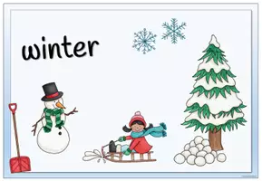 Vorschau - Poster - Winter - Flashcards, Poster & Games (Englisch + DaZ) - Seite 3