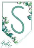Vorschau - Poster - Wimpelkette Vorlage - Eukalyptus Weiss - Seite 3