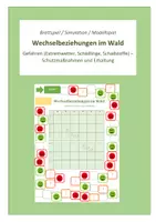 Vorschau - Spiele - Brettspiel - Wechselbeziehungen im Wald (Gefahren, Schutz und Erhaltung) / Modell / Simulation - Deckblatt
