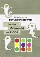 Vorschau - Bildkarten - Wortkarten zum Lied "Der Geister Rock'n'Roll" - Deckblatt