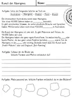 Vorschau - Stundenentwürfe - Kunsteinheit, fertige Kunststunden, Punktmalerei, Kunst in Australien - Seite 2