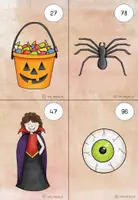 Vorschau - Spiele - Rechenspaziergang Halloween - Rechnen in anderen Zehnern - Addition - Seite 2