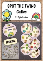 Vorschau - Spiele - Spot the twins - Cuties (Spiel) - Deckblatt