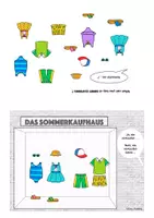Vorschau - Arbeitsblätter - Partnerbögen Kleidungsstücke - Seite 2