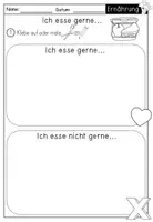 Vorschau - Stundenentwürfe - Gesunde Ernährung - Lernwerkstatt mit Bastelvorlagen, Forscherauftrag und Experiment - Seite 2