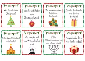 Vorschau - Fördermaterial/Inklusion - Plauderkärtchen/Sprechanlässe für Weihnachten & Silvester - Seite 2