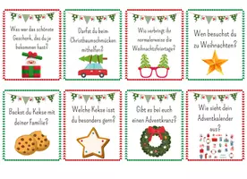 Vorschau - Fördermaterial/Inklusion - Plauderkärtchen/Sprechanlässe für Weihnachten & Silvester - Seite 3