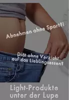 Vorschau - Arbeitsblätter - "Light"-Produkte - leichter Genuss ?! - Deckblatt