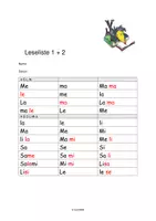 Vorschau - Unterrichtsreihen - Leseliste- 1-5 - Deckblatt