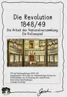Vorschau - Arbeitsblätter - Die Arbeit der Frankfurter Nationalversammlung 1848/49 - Ein Rollenspiel - Deckblatt
