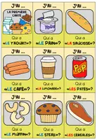 Vorschau - Spiele - LES ALIMENTS (Lebensmittel) - J‘ai... Qui a...? (Französisch) - Seite 2