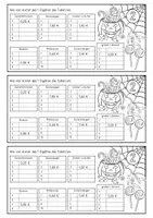 Vorschau - Arbeitsblätter - Sachrechengeschichten mit Geld (Halloween) - Seite 3
