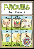 Vorschau - Spiele - PÂQUES (Ostern) - J‘ai... Qui a...? (Französisch) - Deckblatt