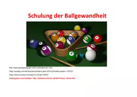 Vorschau - Stundenentwürfe - Ballschulung (Große Sportspiele) - Seite 1