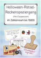 Vorschau - Spiele - Halloween - Rätsel - Rechenspaziergang ZR10000 - Deckblatt