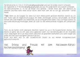 Vorschau - Spiele - Halloween - Rätsel - Rechenspaziergang ZR10000 - Seite 2