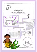 Vorschau - Arbeitsblätter - Übungsheft Quersummenregel - Teilbarkeit und Brüche - Deckblatt