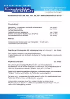 Vorschau - Stundenentwürfe - Stundenentwurf Grundschule "Eins, zwei, drei, vier - Weihnachten steht vor der Tür" - Deckblatt