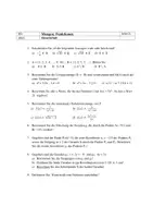Vorschau - Klassenarbeiten - Klassenarbeit 11. Klasse Gymnasium (Mengen, Funktionen) - Seite 1