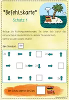 Vorschau - Arbeitsblätter - Schatzsuche im Tausenderbuch (ZR1000) - Seite 1