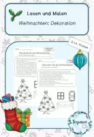 Vorschau - Arbeitsblätter - FREEBIE: Lesen und Malen | Leseverständnis | Lesemotivation - Deckblatt
