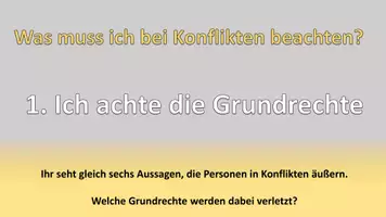 Vorschau - Arbeitsblätter - Materialpaket "Konflikte" Ethik 9. Klasse - Seite 3