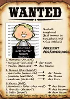 Vorschau - Präsentationen/Tafelbilder - Steckbriefe Wortartenbande Wortarten Grammatik Deutsch - Seite 3