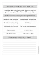 Vorschau - Arbeitsblätter - Leseverständnis Schaf - Kopiervorlage - Seite 2