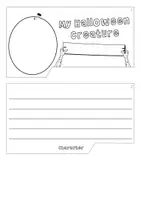 Vista previa - Unidades / Secuencias / Situaciones de Aprendizaje - My Halloween creature Flipbook - página 3