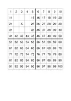 Vorschau - Arbeitsblätter - Mathefitnessaktion zur Hundertertafel - Seite 1