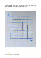 Vorschau - Arbeitsblätter - Mathefitnessaktion zur Hundertertafel - Deckblatt
