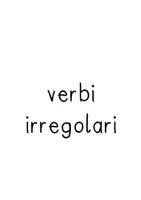 Vorschau - Arbeitsblätter - Konjugationskärtchen Italienisch - unregelmäßige/reflexive Verben - Seite 1