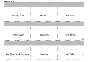 Vorschau - Arbeitsblätter - Klappsätze im DaZ-Unterricht basteln (DaZ/DaF) - Seite 3