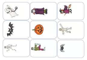 Vorschau - Spiele - Halloween Lese-Würfelsätze für deinen Englischunterricht - Seite 2