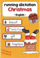 Vorschau - Fördermaterial/Inklusion - Running Dictation: Christmas -Laufdiktat Englisch- - Deckblatt