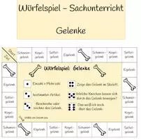 Vorschau - Spiele - Würfelspiel - SU - Gelenke 1 - Deckblatt