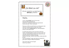 Vorschau - Arbeitsblätter - Halloween - Ein Wort zu viel, "Ich habe... Wer hat?" zweifach differenziertes Spiel - Seite 3